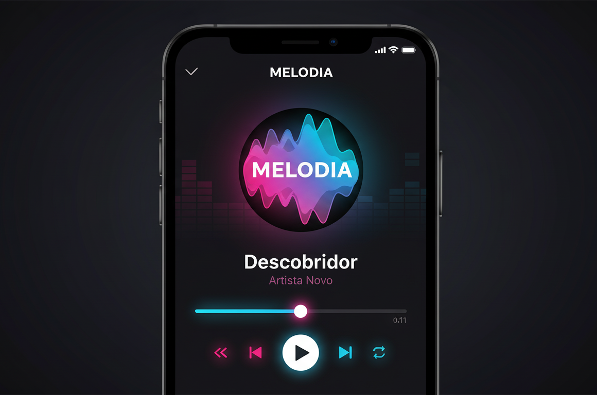 Demonstração do Aplicativo Melodia